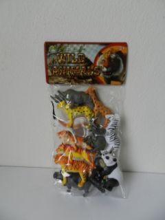 Obrázek z Zvířátka safari 7-12cm 12ks v sáčku 